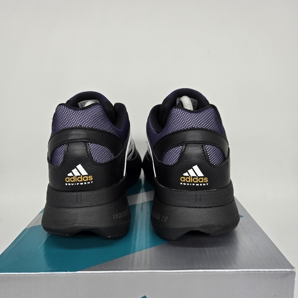 New Adidas Equipment Predator Run 'Black White Aurora Plum' Men's Shoes Size 11 - Picture 6 of 8